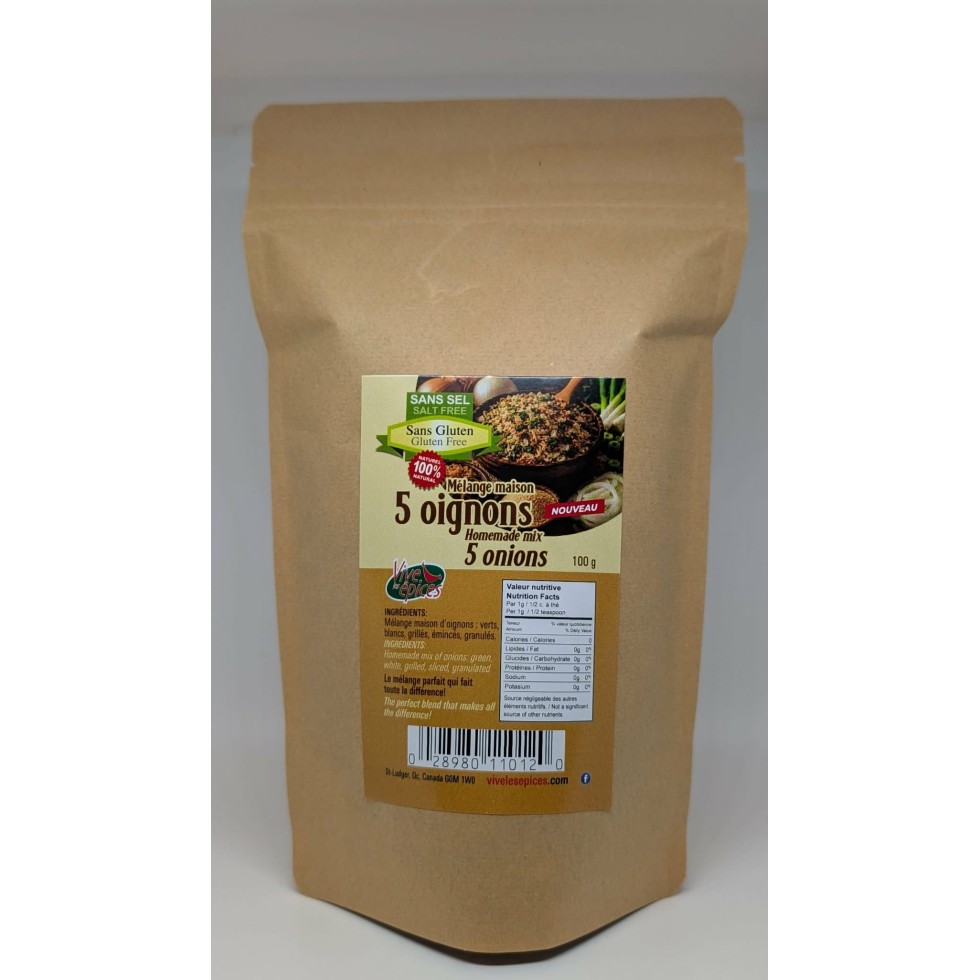 5 Oignons 100g