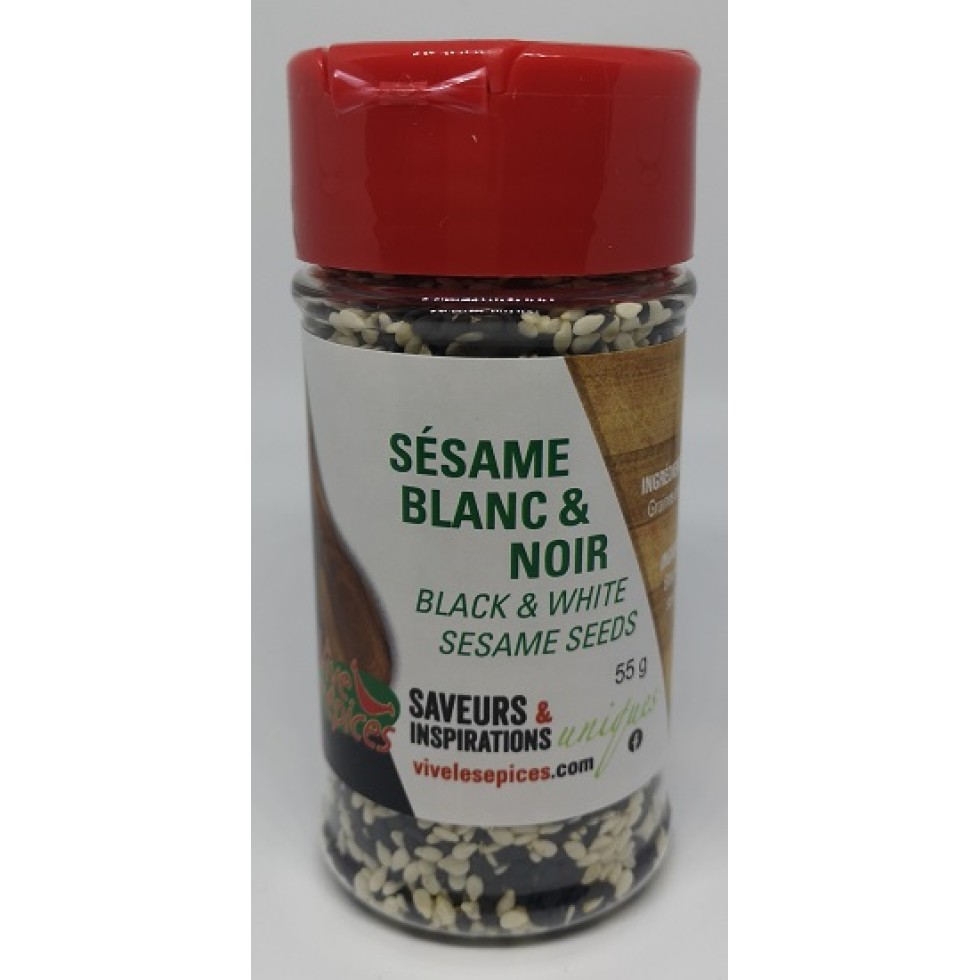 Sésame Blanc et noir 55g