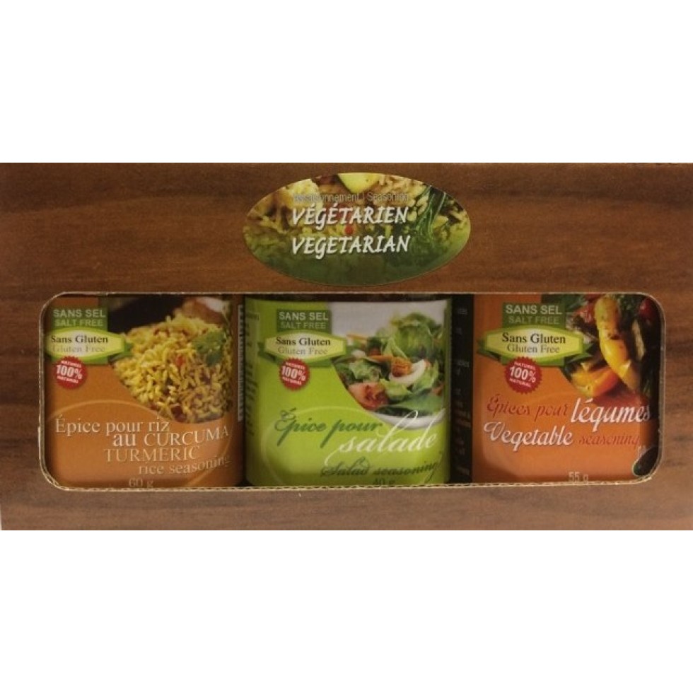 Coffret cadeau végétarien