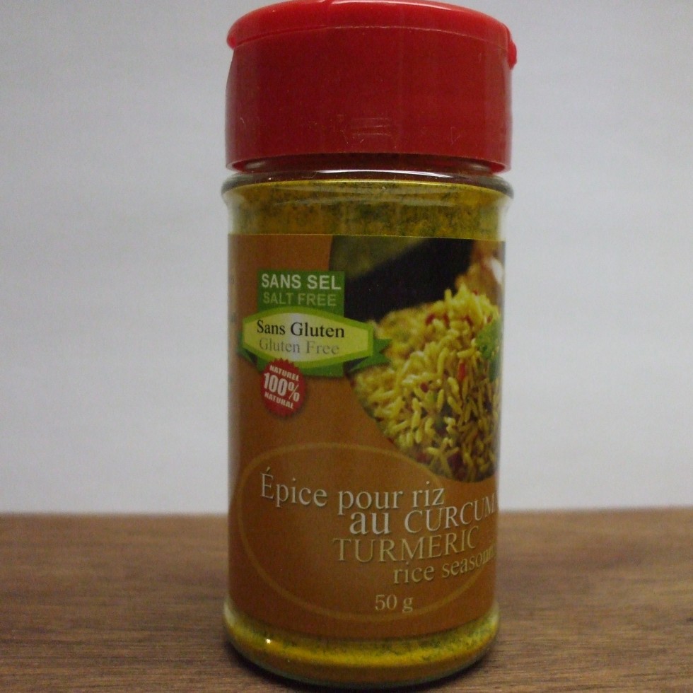 Épice pour riz au curcuma 50g