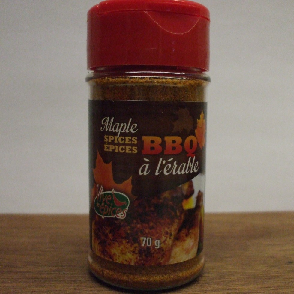 Épice BBQ à l'érable 70g