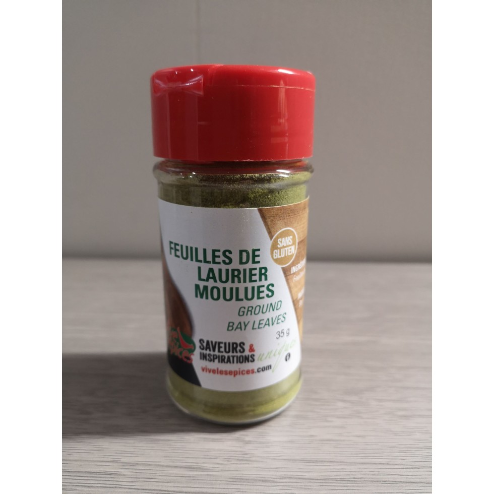 Feuilles de Laurier moulues 35g