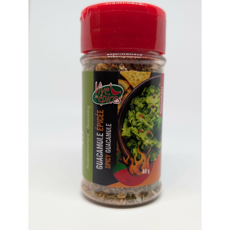 Assaisonnement Guacamole Épicé 40g